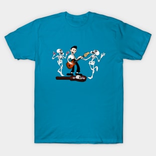 The Night That the Skeletons Came To Life T-Shirt
